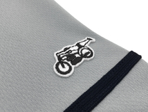 袖スピードアディクト BASEBALL SHIRT GRAY XL/ベースボールシャツホワイトソックス半袖シャツ刺繍ワッペン世界最速のインディアン50s60s_画像9