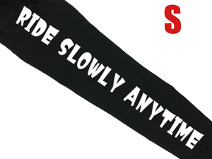 RIDE SLOWLY ANYTIME L/S T-SHIRT BLACK S/ホンダスーパーカブ主honda本田c50cc90c110ccリトルカブヌシハンターカブクロスカブスポーツカブ