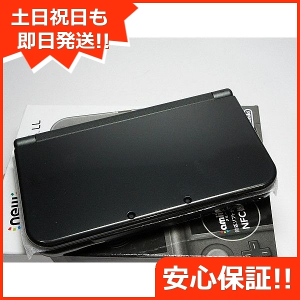 【美品】new ニンテンドー3DS LL ブラック セット 家庭用ゲームソフト 初入荷セール