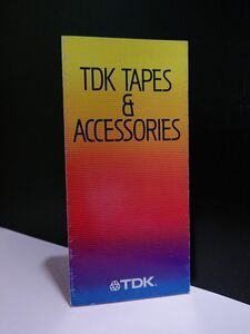 【カタログ CATALOG◆84】TDK カセットテープ CASSETTE TAPE■AD-X,S AR SA-X HX MA-R