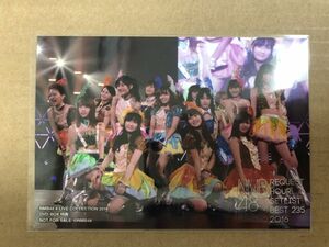 NMB48 白間美瑠 矢倉楓子 藤江れいな リクエストアワー 2016 DVD BOX 特典 生写真 4 LIVE COLLECTION 2016 AKB48