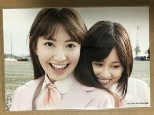 AKB48 桜の木になろう TSUTAYA特典 生写真 前田敦子 小嶋陽菜 店舗特典