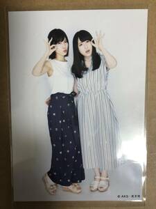 AKB48 谷口めぐ 川本紗矢 さやめぐ ユニットじゃんけん大会 2017 ガイドブック 購入特典 生写真 SHOP特典