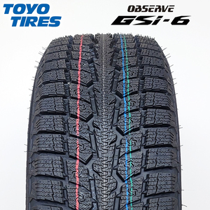 【2022年製】 TOYO TIRES 225/65R17 102H OBSERVE GSi-6 オブザーブ トーヨー スタッドレス 冬タイヤ 雪 氷 1本