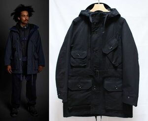 20AW Engineered Garments エンジニアードガーメンツ Field Parka Double Cloth フィールド パーカー XS 黒