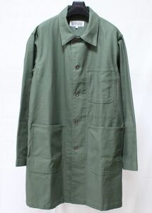 Engineered Garments エンジニアードガーメンツ Workaday Shop Coat Cotton Reversed Sateen ショップ コート S