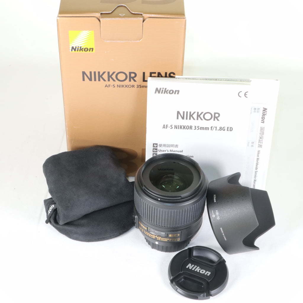 カメラ デジタルカメラ ニコン AF-S NIKKOR 35mm f/1.8G ED オークション比較 - 価格.com