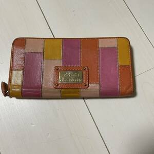 Roberta di Camerine Roberta di Camerino long wallet leather long wallet 