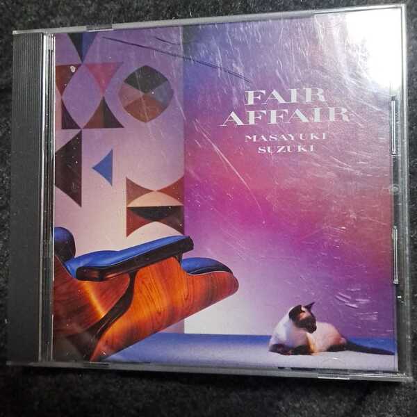 鈴木雅之/FAIR AFFAIR CD