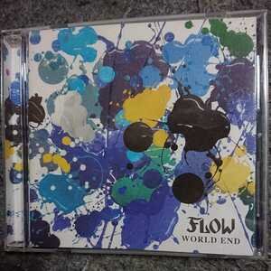 FLOW/WORLD END CD 帯・ステッカー付き