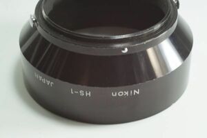 ふーど008★送料無料おおむねキレイ★NIKON HS-1 Auto NIKKOR 50mm F1.4 (New) NIKKOR 50mm F1.4 HS-1 ニコン レンズフード HS-1