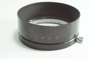 ふーど045★送料無料 並品 ★KONIHOOD 51mm フィルター径49mm カブセ式 標準用メタルフード