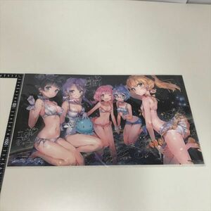 Z4283 ◆未開封品 放課後のプレアデス DVD BD 購入特典 クリアポスター