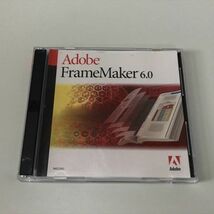 Z4443 ◆Adobe FrameMaker 6.0　Windows PCソフト_画像1