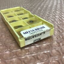 10個 MGEEW-AFTR 三菱 コーティング 超硬 MGEEW1035AFTR UP20M MITSUBISHI スローアウェイ チップ インサート 未使用品_画像2