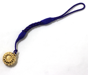 [K18YG] yellow gold netsuke bell strap 18 made of gold 