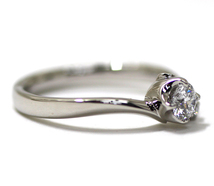 【4℃ BRIDAL】 プラチナ950　ダイヤモンド　リング　0.254ct VVS1　PT950　婚約指輪　11号　新品仕上げ　サイズ直し可_画像4