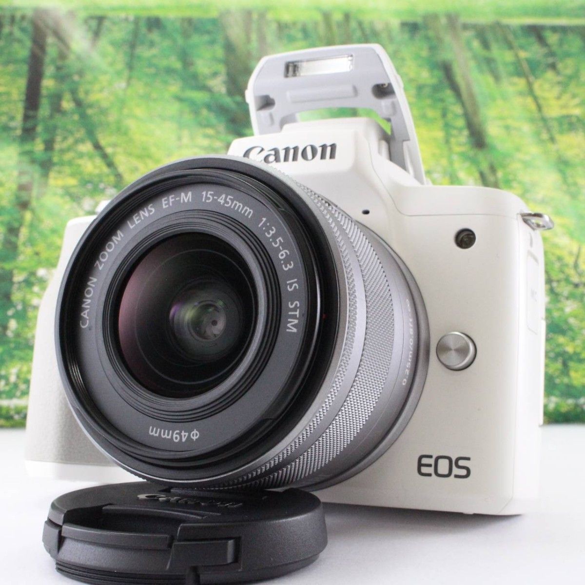 Canon ストロボ内蔵 デジタル一眼レフカメラ EOS Kiss X7(ホワイト
