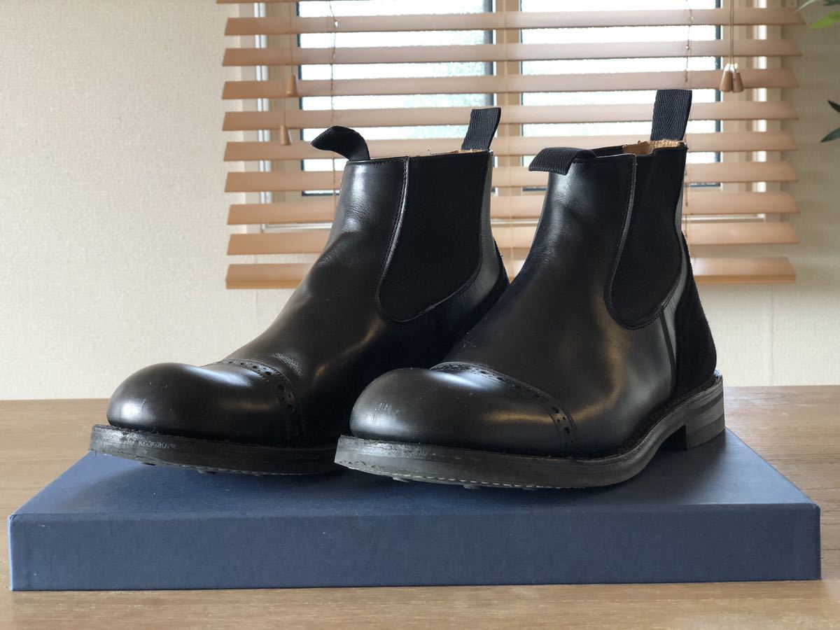 SALE/61%OFF】 Quilp by Trickers サイドゴアブーツ 黒 ウイング