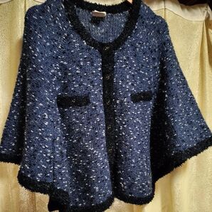 ポンチョ キレイ目