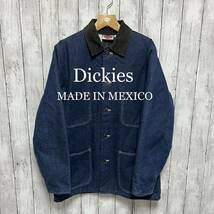 90's Dickies デニムカバーオール！ブランケットライナー！_画像1