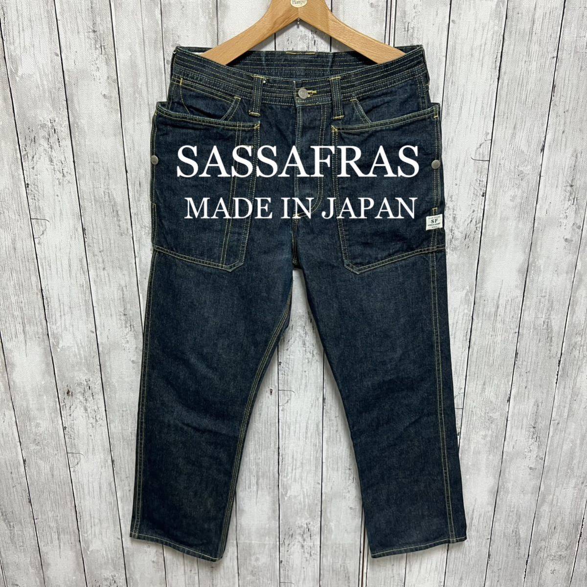 SASSAFRAS FALL LEAF PANTS セルビッチ 赤耳 日本製｜PayPayフリマ