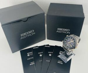 稼動品 セイコー SEIKO アストロン GPS SOLAR 1円スタート 箱付き メンズ 時計 腕時計 8X82-0AB0-1 ソーラー ウォッチ