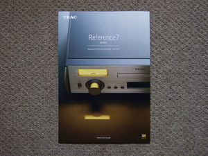 【カタログのみ】TEAC ティアック 2017.02 NR-7CD 検 アンプ CD Reference 7series ハイレゾ
