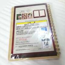 一番くじ 夏目友人帳 ニャンコ先生のまんぷくビストロ G賞 シェフのお役立ちノート 未使用品 [グッズ リングノート B6]_画像4