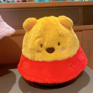  bucket hat cap Pooh Pooh Winnie The Pooh on sea Disney new goods unused tag attaching for adult 