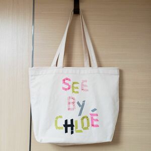 SEE BY CHLOE キャンバストートバッグ