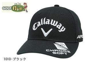 キャロウェイ 【Callaway】 レディース ツアーキャップ 帽子 C22990200 FR ブラック 【2337】