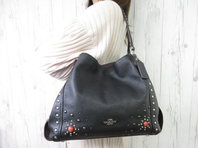 ヤフオク! -「コーチ スタッズ バッグ」(トートバッグ) (女性用)の落札