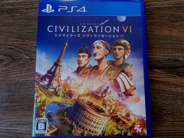 【即決&動作確認済】 シドマイヤーズ シヴィライゼーション VI（Sid Meier's Civilization 4） / ターン制ストラテジー / PS4ソフト