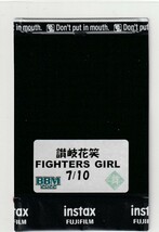 BBM2022チアリーダー舞　10枚限定直筆サイン生チェキ　讃岐花笑(日本ハム/FIGHTERS GIRL) 即決_画像2