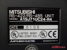 ■□ ※送料無料【管理番号J10648】MITSUBISHI シーケンサ MELSEC 計算機リンクユニット A1SJ71UC24-R4 (通電確認済) □■_画像5