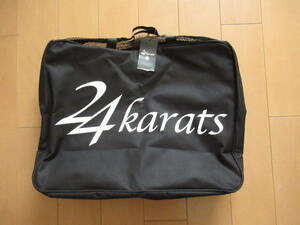 ★新品★　24Karats　スキー　スノーボード　ブーツバッグ　ブラック　BB7930