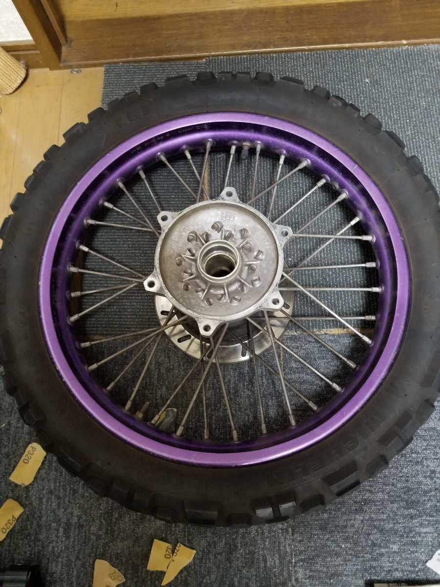 ☆レア☆ YAMAHA TT250R 純正ホイールセット 4GY ヤマハ ホイール