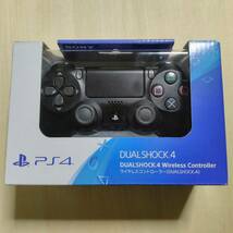 【送料無料】PS4ワイヤレスコントローラー CUH-ZCT2J ジェット・ブラック DUALSHOCK4_画像1