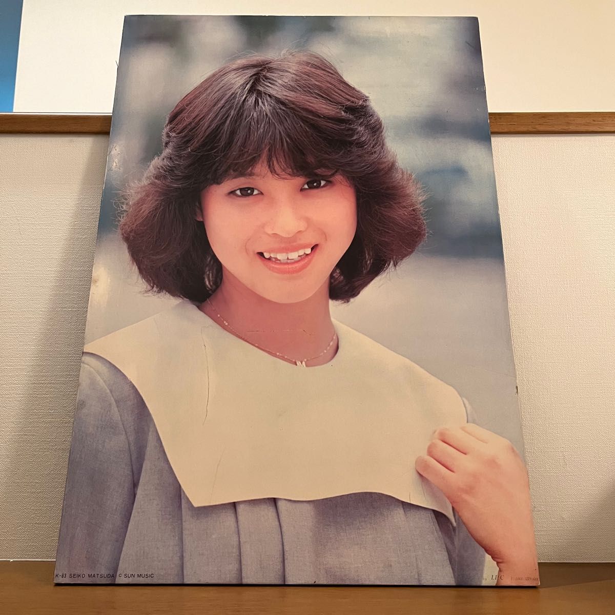 すずらん 限定価格【激レア】中森明菜 木製 ポスターパネル 大 - 通販