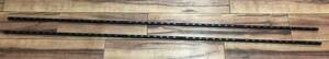  wood one kana mono shelves pillar black single [ length 1209mm]2 piece set MKTTS12-2-K/R4B1M010
