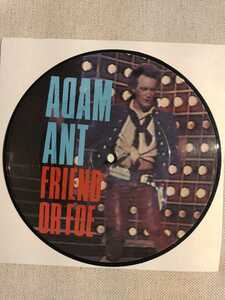 ♪超レア ピクチャーレコード アダム・アント/フレンド・オア・フォウ/ADAM ANT/Friend Or Foe アダム&ジ・アンツ Adam & The Ants EP