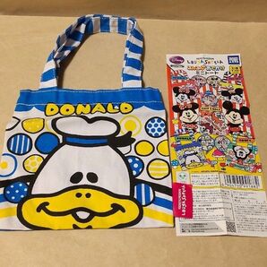 Disney ドナルド ミニ トート バッグ