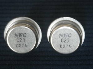 Industrial Association 2-digit NEC High Frequency Medium Power Power Transistor 2SC23 Unused Item Set of 2