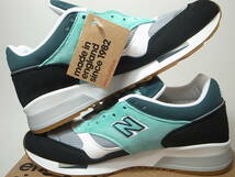 【送料無料 即決】海外限定 NEW BALANCE UK製 M1500LIB 24cm US6新品 Lava Ice Beach Pack日本未発売 ブラックxティールxグレー イギリス製_画像5