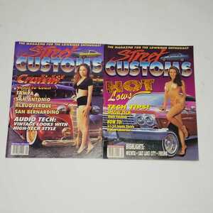  Street custom zvol.3 number 1. number 4 Lowrider magazine USA