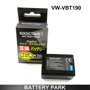 Panasonic VW-VBT190 interchangeable battery HC-VX992MS HC-VX2MS HC-W570M HC-V750M HC-V720M HC-V620M HC-V550M HC-V520M HC-V480M HC-V360M