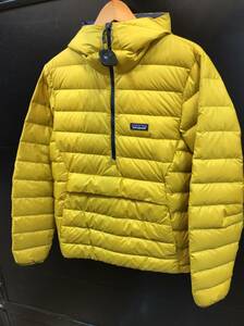 patagonia パタゴニア プルオーバーダウンジャケット 84635FA18 イエロー メンズ Sサイズ JS-332261