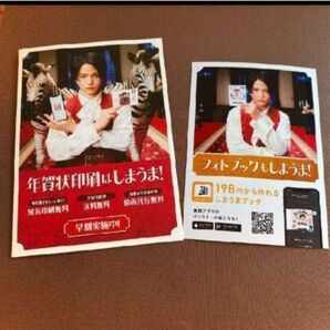 菊池風磨 しまうまプリント 広告