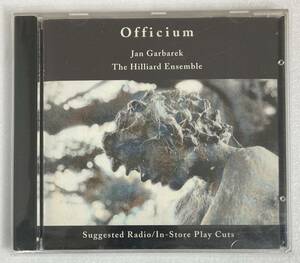ヤン・ガルバレク (Jan Garbarek Hilliard Ensemble) / Officium 西独盤CD ECM ECMDJ- 20007-2